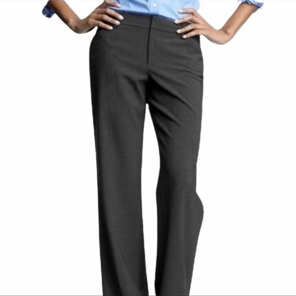 GAP charcoal grey perfect trousers size 4